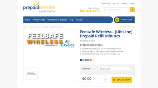 PrepaidWireless.com - Feelsafe Wireless – (Life Line) Prepaid Refill ...