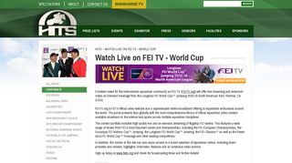 Watch Live on FEI TV - World Cup :: HITS