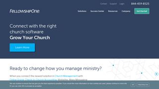 FellowshipOne Church Management and Giving Software