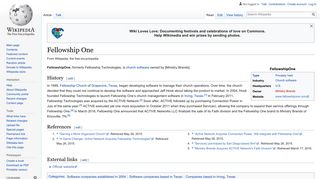 Fellowship One - Wikipedia