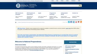 FEMA - Emergency Management Institute (EMI) | National ...