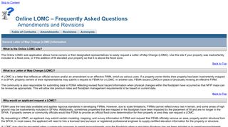 LOMC - Online LOMC • Frequently Asked Questions - FEMA.gov