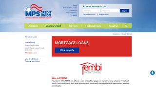 FEMBi Mortgage - Miami Postal Service Credit Union