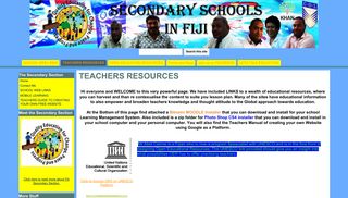 TEACHERS RESOURCES - WWW.FEMIS.GOV.FJ - Google Sites