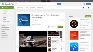 Guitar Lessons, Bass & Ukulele | Fender Play - Apps on Google Play