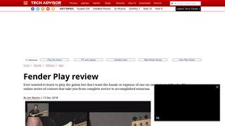 Fender Play Review - Tech Advisor
