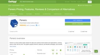 Fenero Pricing, Features, Reviews & Comparison of Alternatives ...