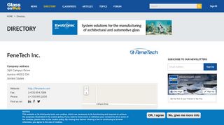 FeneTech Inc. | glassonweb.com