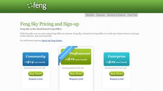Pricing - Feng Office