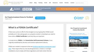 What is a FENSA Certificate? – Fenestration Self Assessment