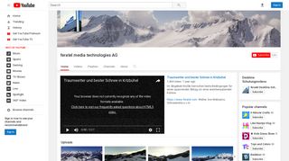 feratel media technologies AG - YouTube