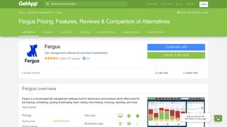 Fergus Pricing, Features, Reviews & Comparison of Alternatives ...