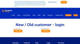 New / Old customer - login | ferratum.com.au