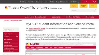 MyFSU - Ferris State University