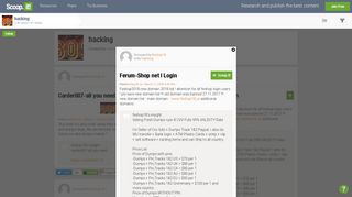 Ferum-Shop net | Login | hacking | Scoop.it