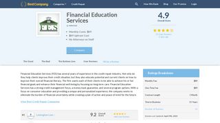 Is Financial Education Services' Credit Repair Good or Bad?| 2019