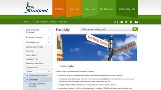 Electricity - Stratford