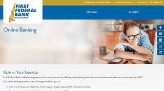 Online Banking | First Federal Bank of Louisiana