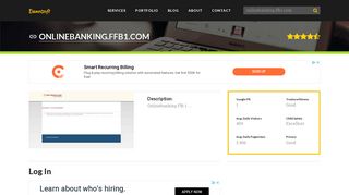 Welcome to Onlinebanking.ffb1.com - Log In