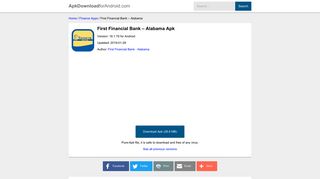 First Financial Bank – Alabama 18.1.79 apk download for Android ...