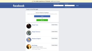 Fb Login Profiles | Facebook