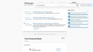 First Financial Bank in Mineral Wells, TX | Whitepages