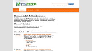 Ffbmw.com Website Traffic and Information | TrafficEstimate.com