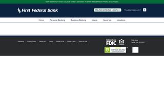 First Federal Bank - Personal Banking