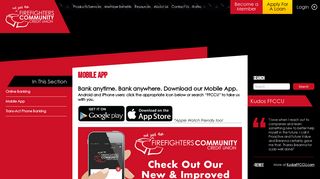 Download Our Free Mobile App | FFCCU