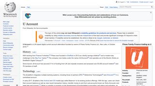 U Account - Wikipedia
