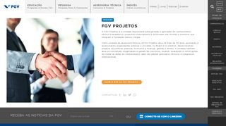 FGV Projetos | Portal FGV - Fundação Getulio Vargas