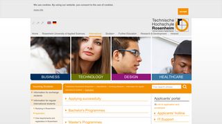 Application - Technische Hochschule Rosenheim