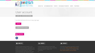User account | ESN FH Wien WKW