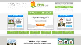 FHA Loan Refinance and Home Purchase Loans at FHA.com