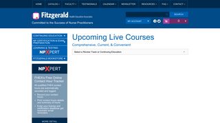 Live Courses - Fitzgerald Health Education Associates