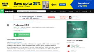 Fhotoroom HDR - Free download and software reviews - CNET ...