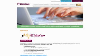 Web Portal - TakeCare