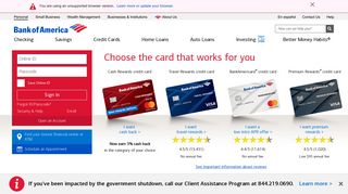 FIA Card Services | NetAccess | Contact Us - Bank of America