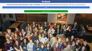 Faculty of Information Alumni Association - FIAA - Home | Facebook