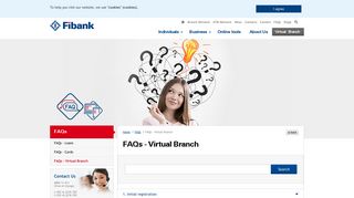 FAQs - Virtual Branch - Fibank