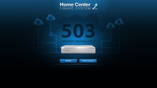 Home Center 2 503 System temporarily unavailable