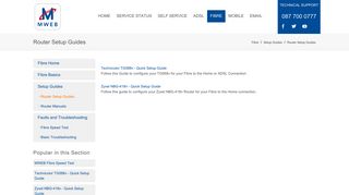 MWEB Help > Fibre > Setup Guides > Router Setup Guides