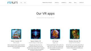 FIBRUM Virtual Reality · VR games & apps
