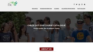 FIC Student Website