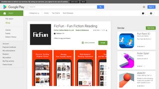 FicFun - Fun Fiction Reading – Apps on Google Play