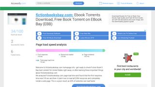 Access fictionbooksbay.com. Ebook Torrents Download, Free Book ...