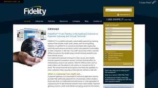 Gateways | Fidelity Payment Services