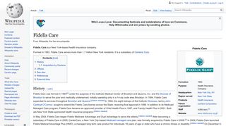 Fidelis Care - Wikipedia