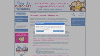 Fideliti Childcare Vouchers - Childcare Provider Information