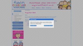 Fideliti Childcare Vouchers - Register Now